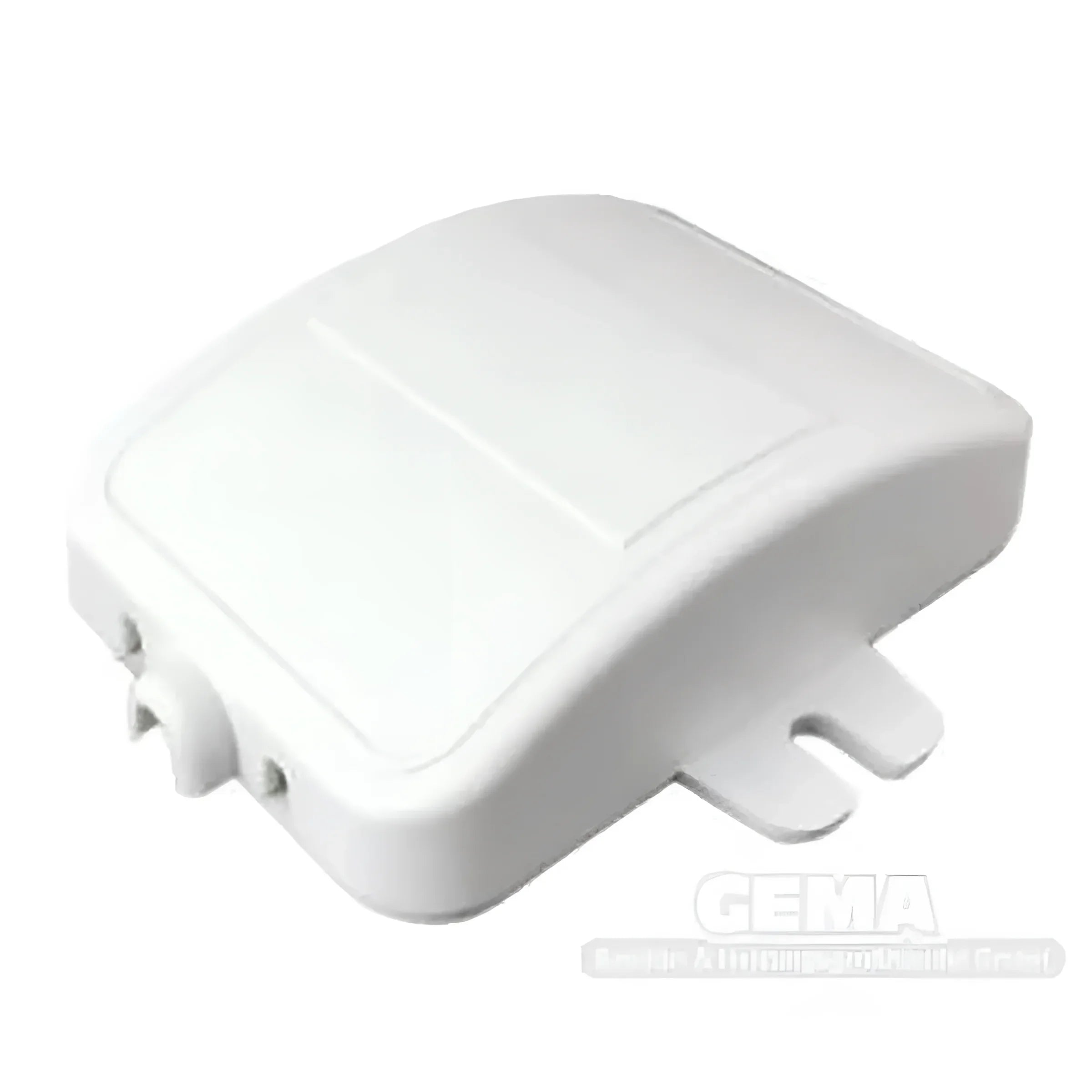 Weiße Kunststoffkomponente für Außentemperaturfühler in Master Steuerung für witterungsabhängige Bereiche