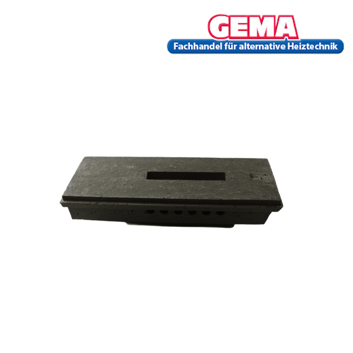 Düsenstein Attack Schamottstein Attack mit dunklem Gusseisen, Holvergaser SLX Profi