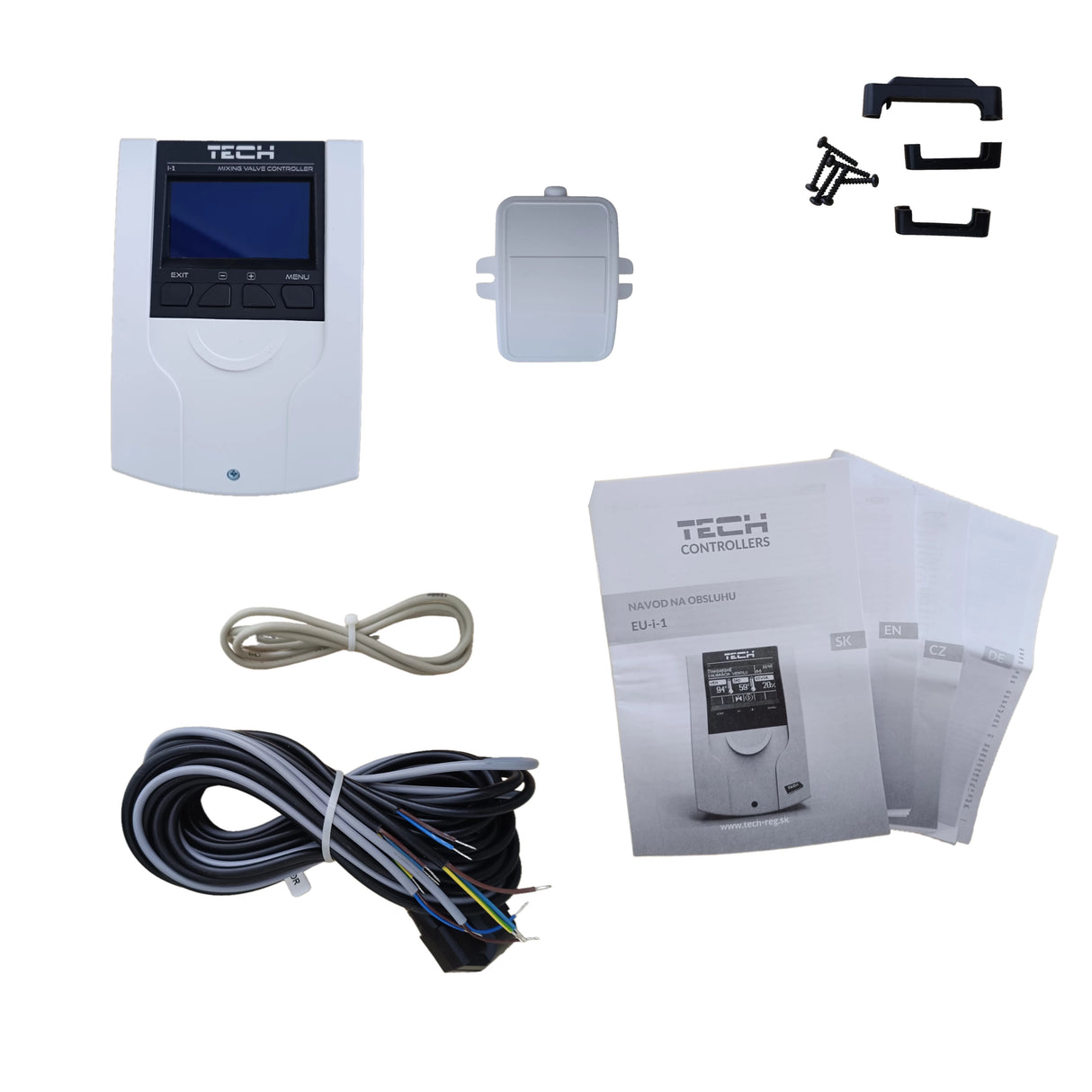 TECH EU-i-1 rialtóir comhla mheasctha 3/4-bhealach - cuar téimh & cosaint fillte