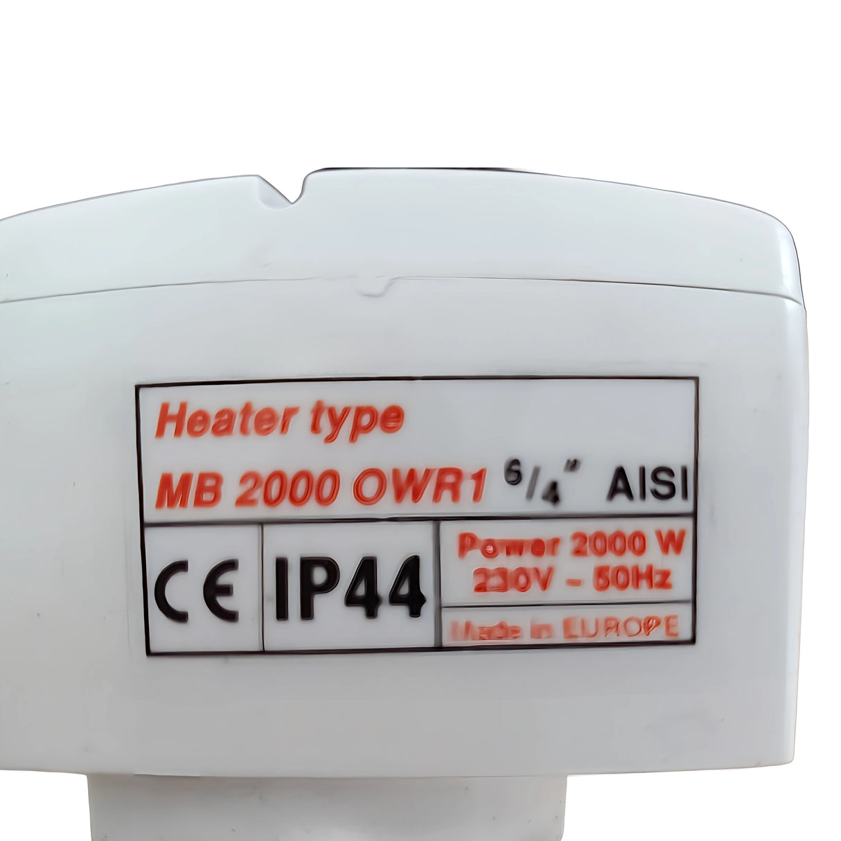 Element electric de încălzire pentru stocarea apei potabile și menajere 2 kW/230 V