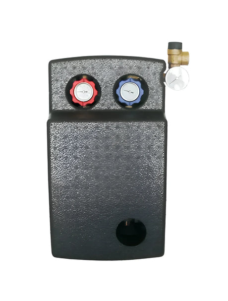 Solarpaket Röhrenkollektor mit Thermoflux Pelling Eco und Hygienespeicher.