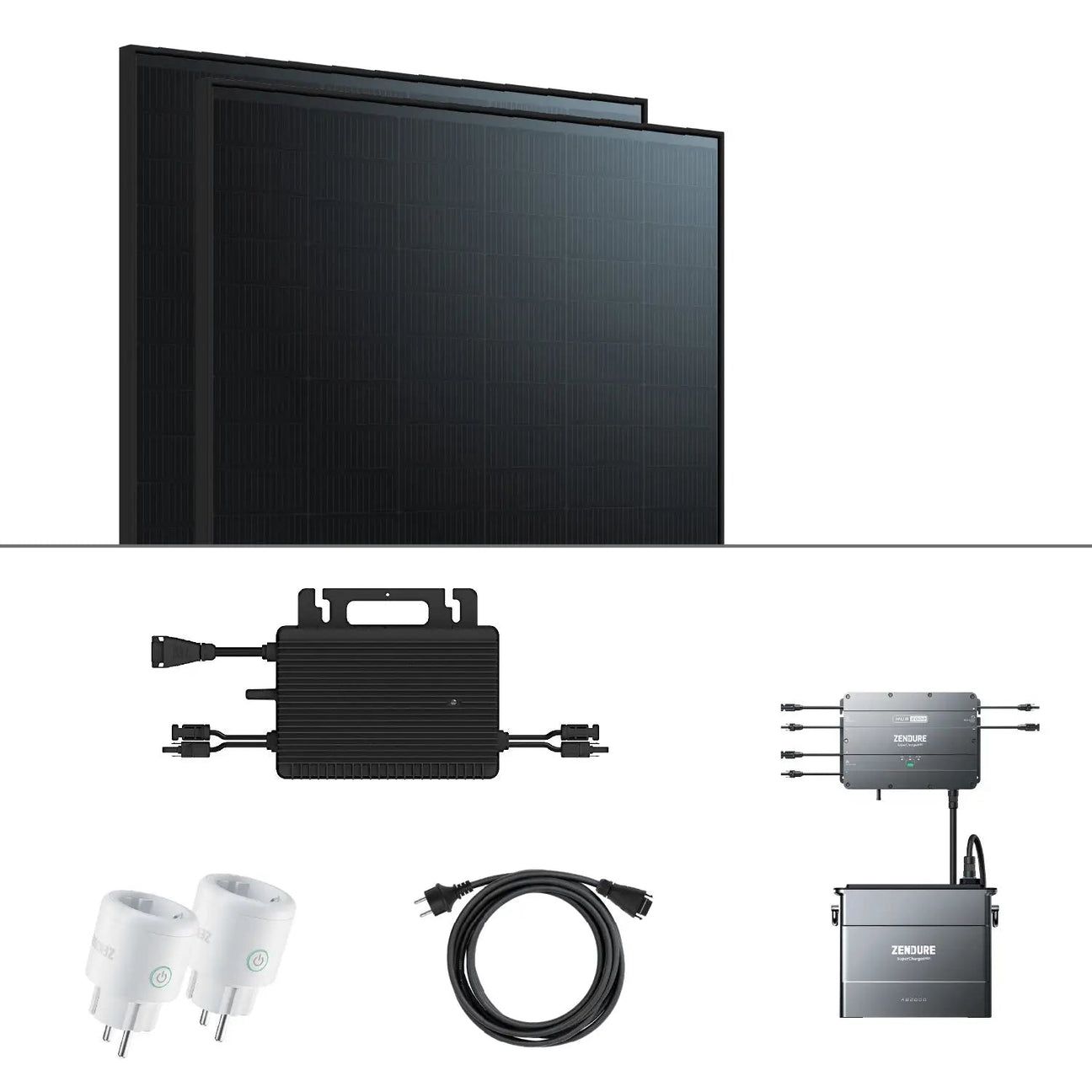 Balkonkraftwerke mit Speicher.