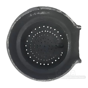 Dunkler Metallfilter für Thermoflux Pelling Eco in Original Brennertopf für Pelling Eco