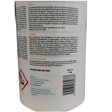 Chlortabletten für Pool - 5-Phasen Pflege & Reinigung - Multi Tabs 5 in 1.