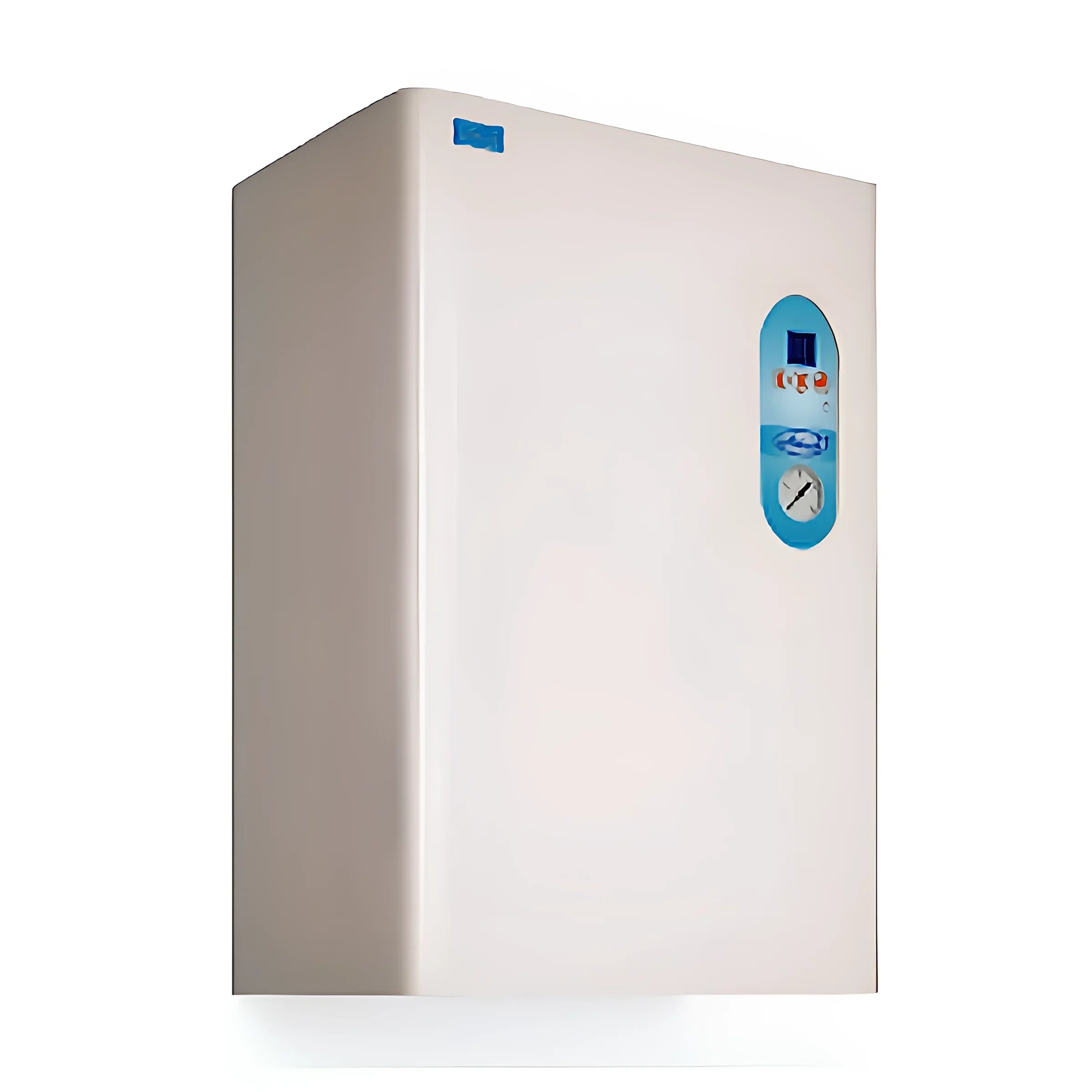 Weiße wandmontierte Elektroheizung Elektrokessel Attack Electric Exellent 24 kW, umweltfreundliche Heizlösung, bar max
