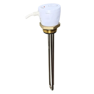 Immersionswasserheizer mit Thermostat und Incoloy Heizstab für Brauchwasserspeicher 150 L