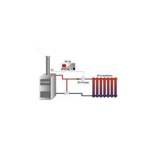 digitaler Pumpenregler EU-21 mit Pumpenschutz.