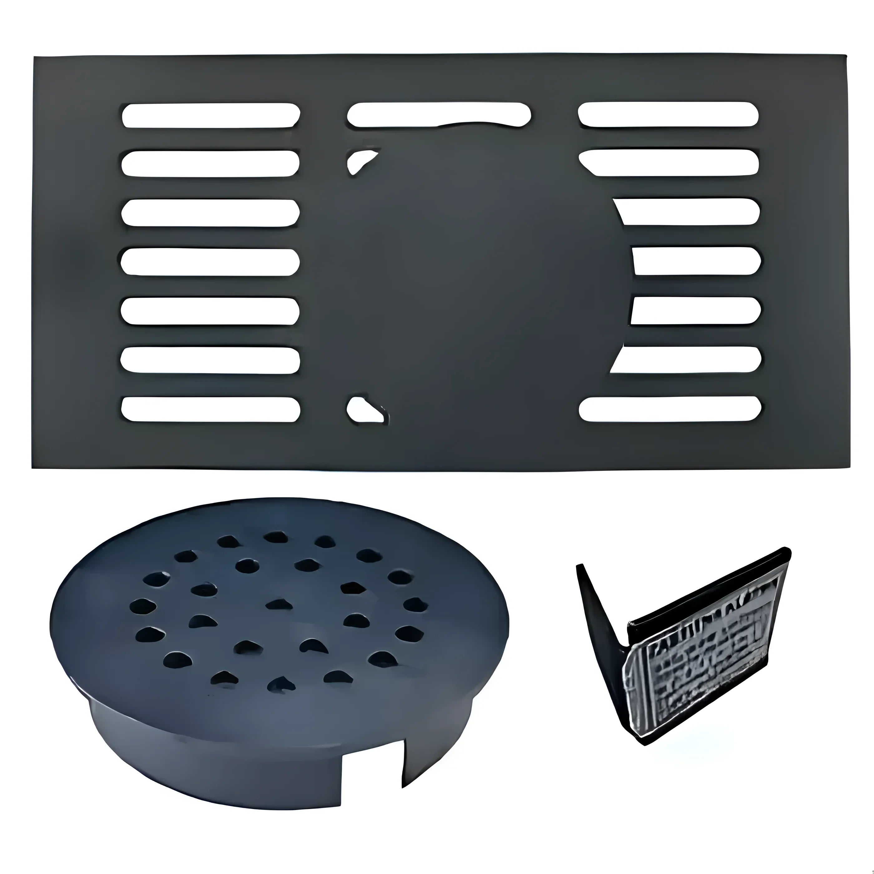 Schwarzer Metallablaufdeckel für Thermoflux Pelling mit effiziente Heiztechnologie