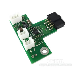Grüne Platine mit Anschlüssen für Thermoflux Pelling ECO Serie Unterdruck Adapter