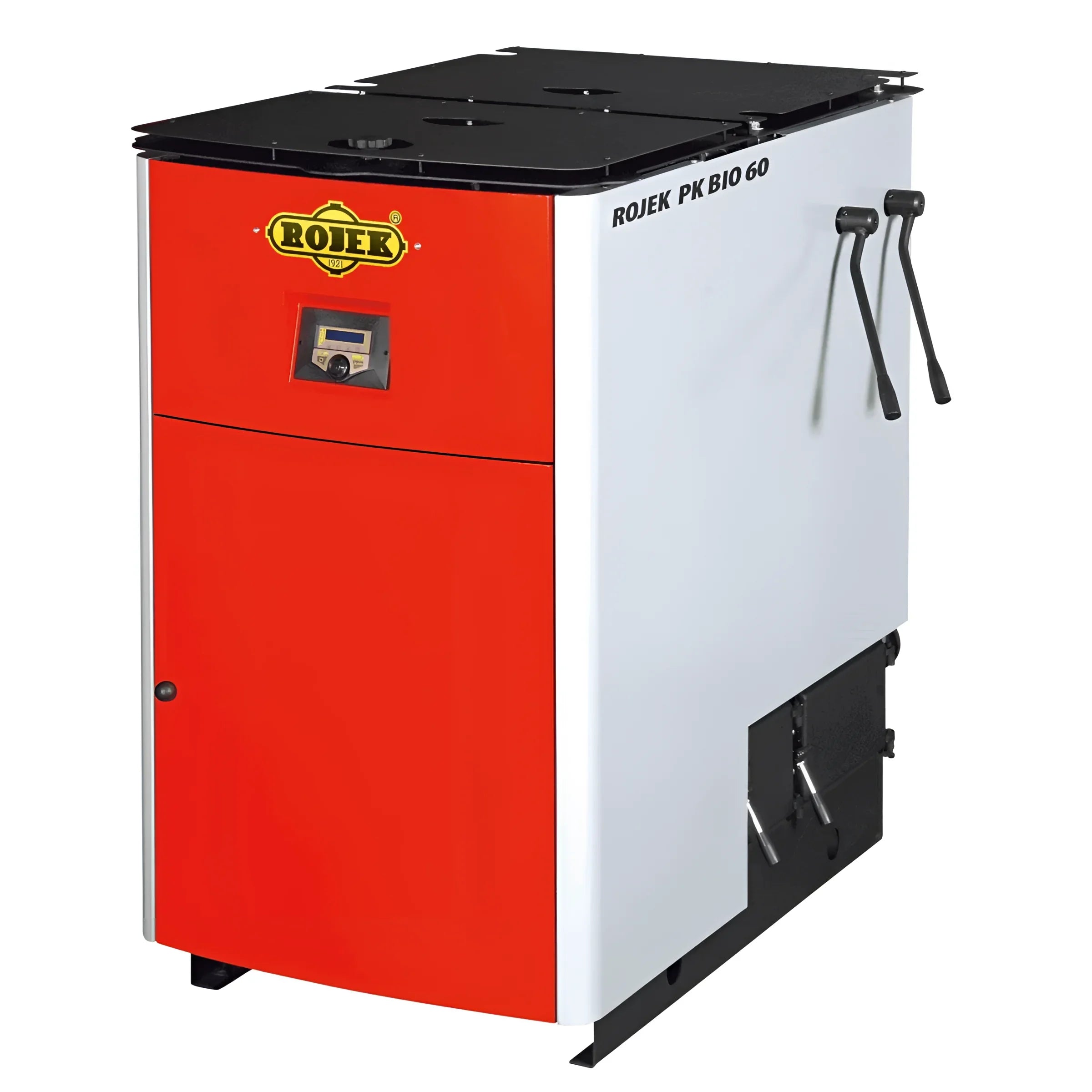 Holzvergaser ROJEK PK BIO 60 kW für Brennholz 🔥 - effizienter Heizkessel mit moderner Technologie!