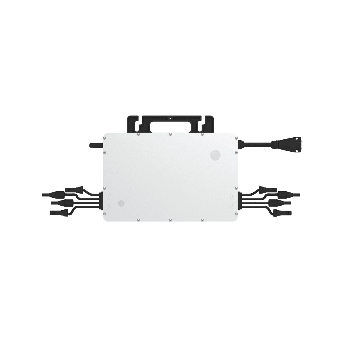 Balkonkraftwerk 1740Wp 4xTrina Solar Modul Hoymiles HMS-1600-4T Microinverter Komplettset Black Frame - GEMA Shop