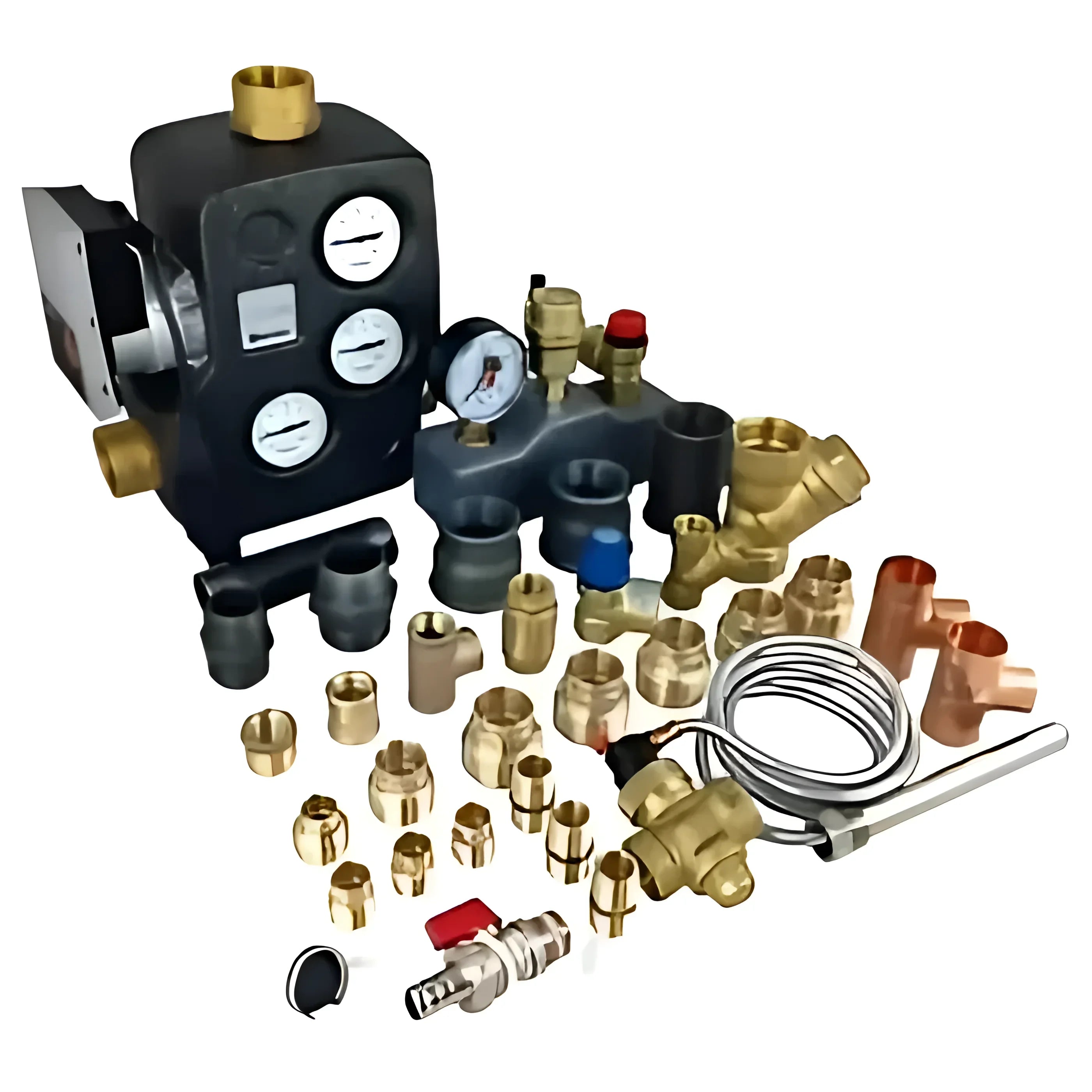 Plumbing and heating components of Attack SLX Lambda Heizkessel mit integrierte Lambdasonde