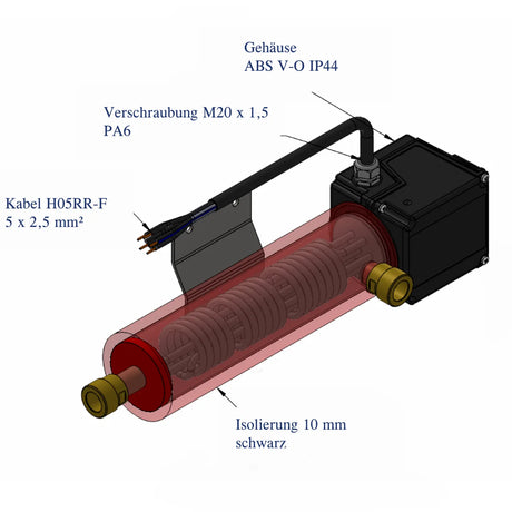 Durchlauferhitzer Zusatzheizung  6 kW GEMA Trinkwasser Heizmodul PV.