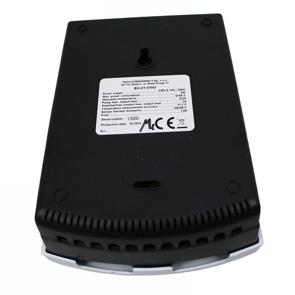 Techninių temperatūros skirtumų valdiklis EU-21 CWU su LED ekranu