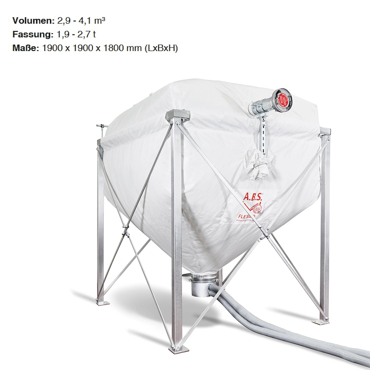 Effiziente Pelletsilo-Lösung zur sicheren und platzsparenden Pelletlagerung im industriellen Bereich