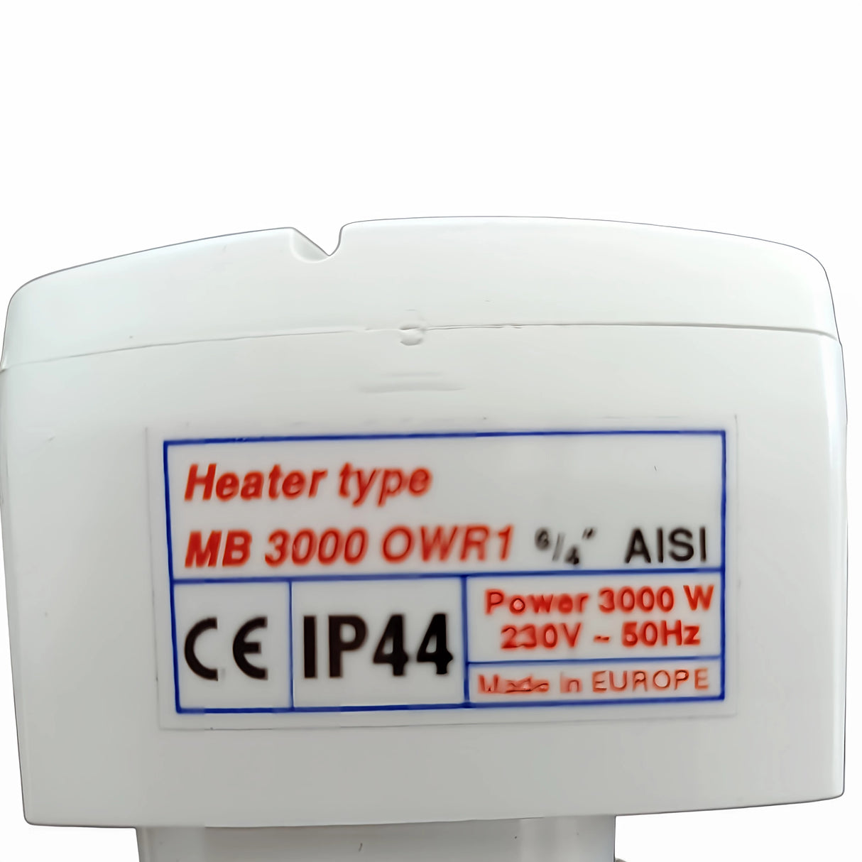3 kW/230 V – električni grijač za skladištenje pitke i kućne vode