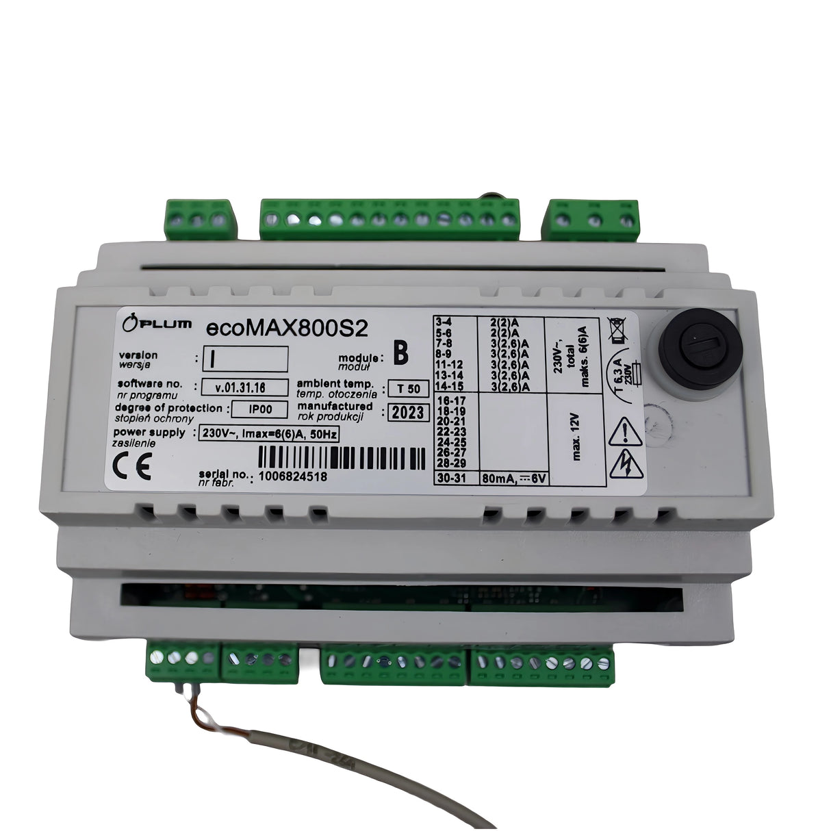 Módulo de extensão B para controle de Gema