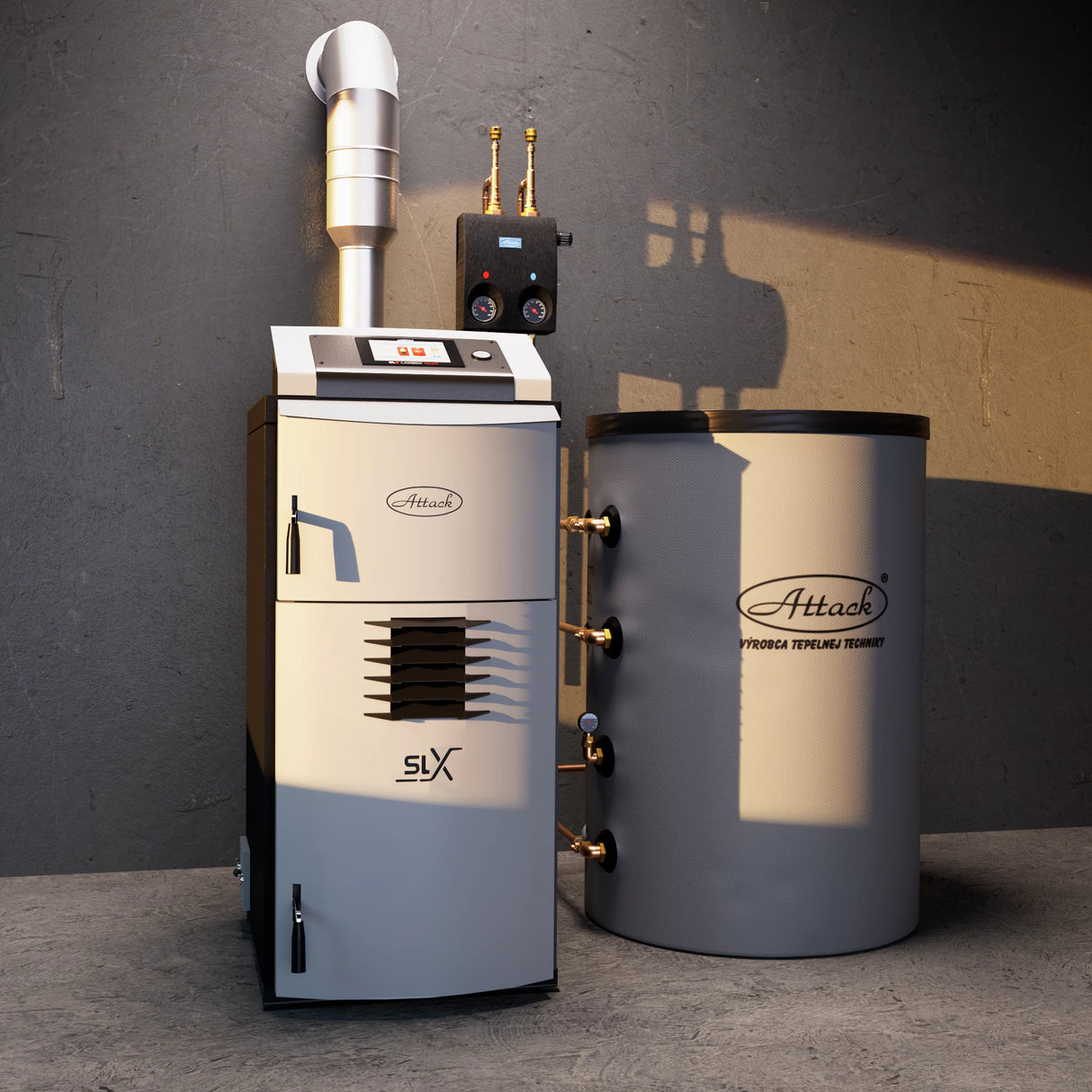 Αεριοποιητής ξύλου 40 kW ATTACK SLX 40 Lambda