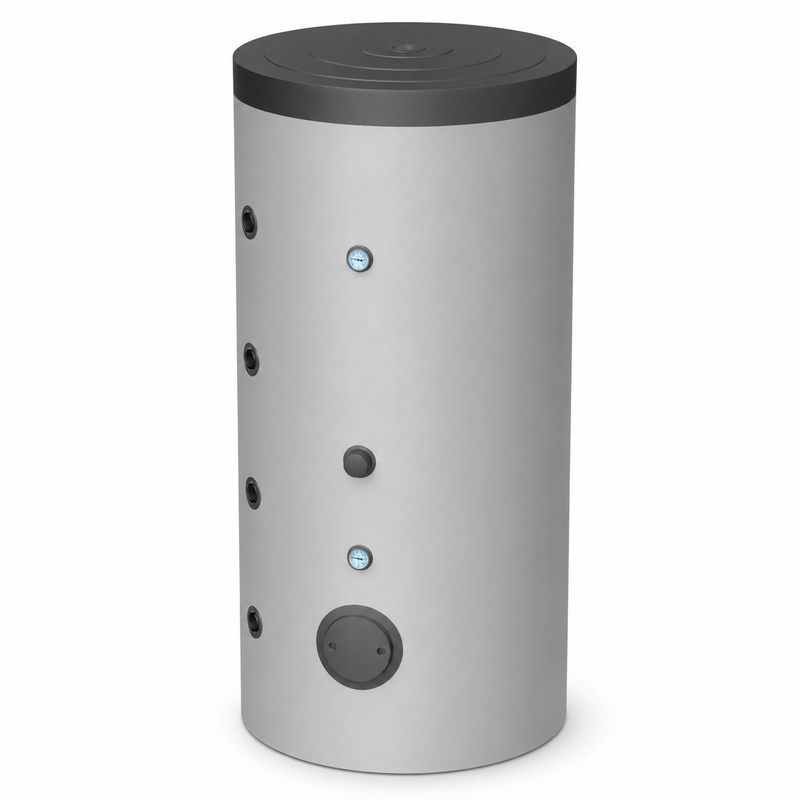 Heating water buffer tank