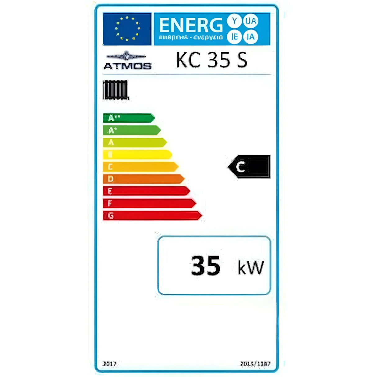 ATMOS KC 35 S Kohlevergaser 35 kW – Heizkessel für Braunkohlebriketts - GEMA Shop