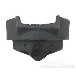 Dunkelgraues Metallteil für Thermoflux Pelling Eco Heizsystem, Original Brennertopf