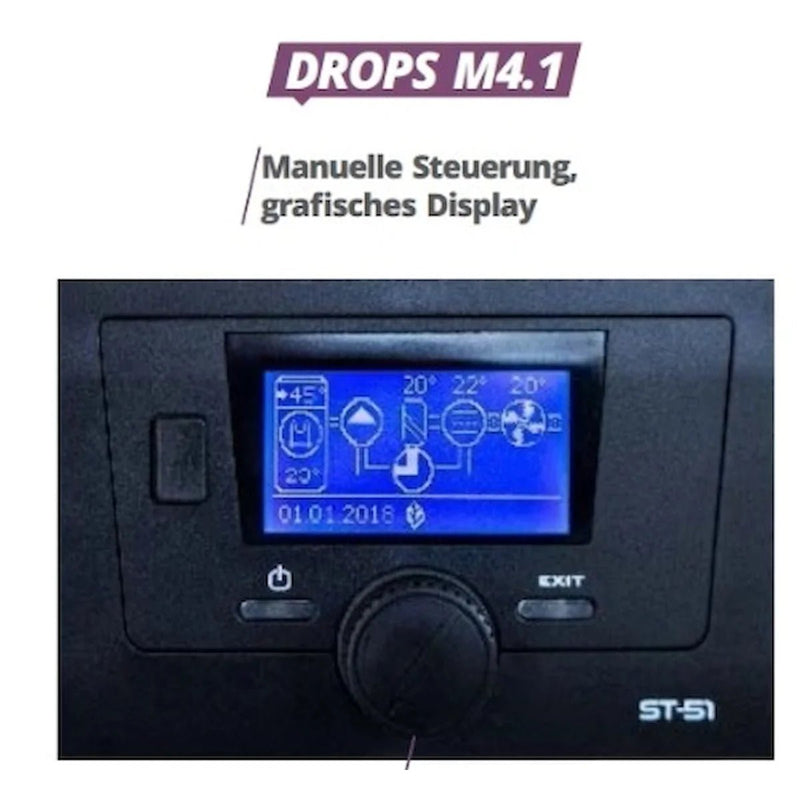 Braukšanas ūdens Dzeramais ūdens Apkures Siltumsūknis DROPS M4.1M - GEMA Veikals