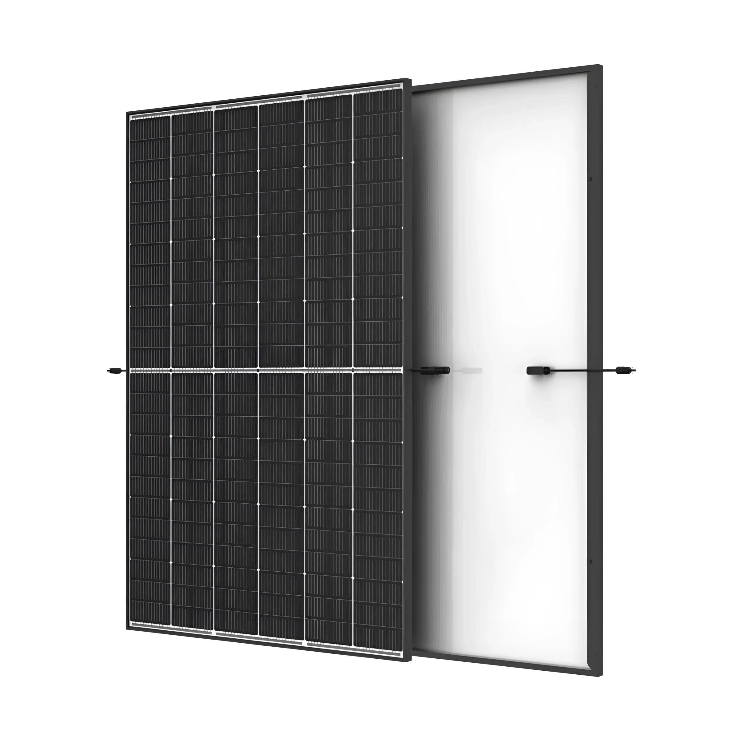 Schwarzes PV-Anlage 8kW mit Trina 440Wp Schwarzrahmen für Hybrid Wechselrichter