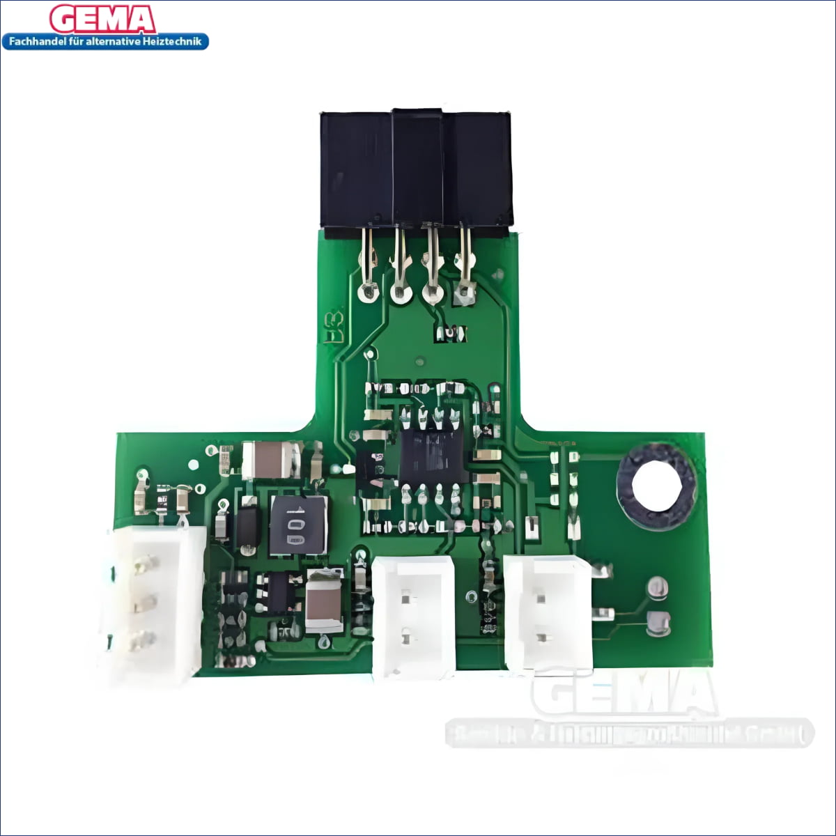 Grüne Platine mit Anschlüssen für Thermoflux Pelling ECO Serie Unterdruck Adapter