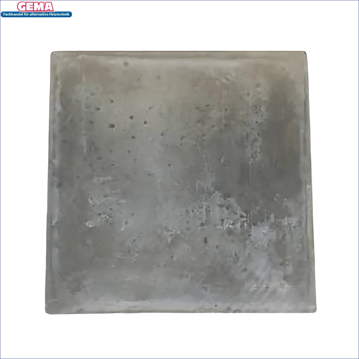 Transparente quadratische Glasblock für Keramikplatte für Defro Optima Komfort Plus 3,9 kW