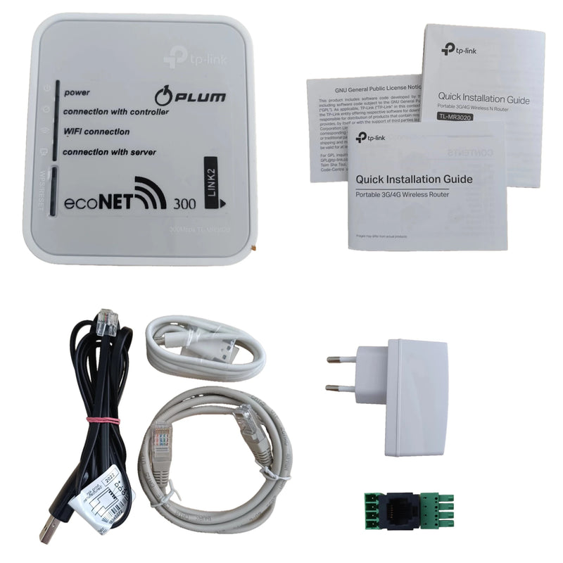 Plum ecoNET300 Onlinemodul Fernsteuerung für ecoMAX Heizungsregler - GEMA Shop