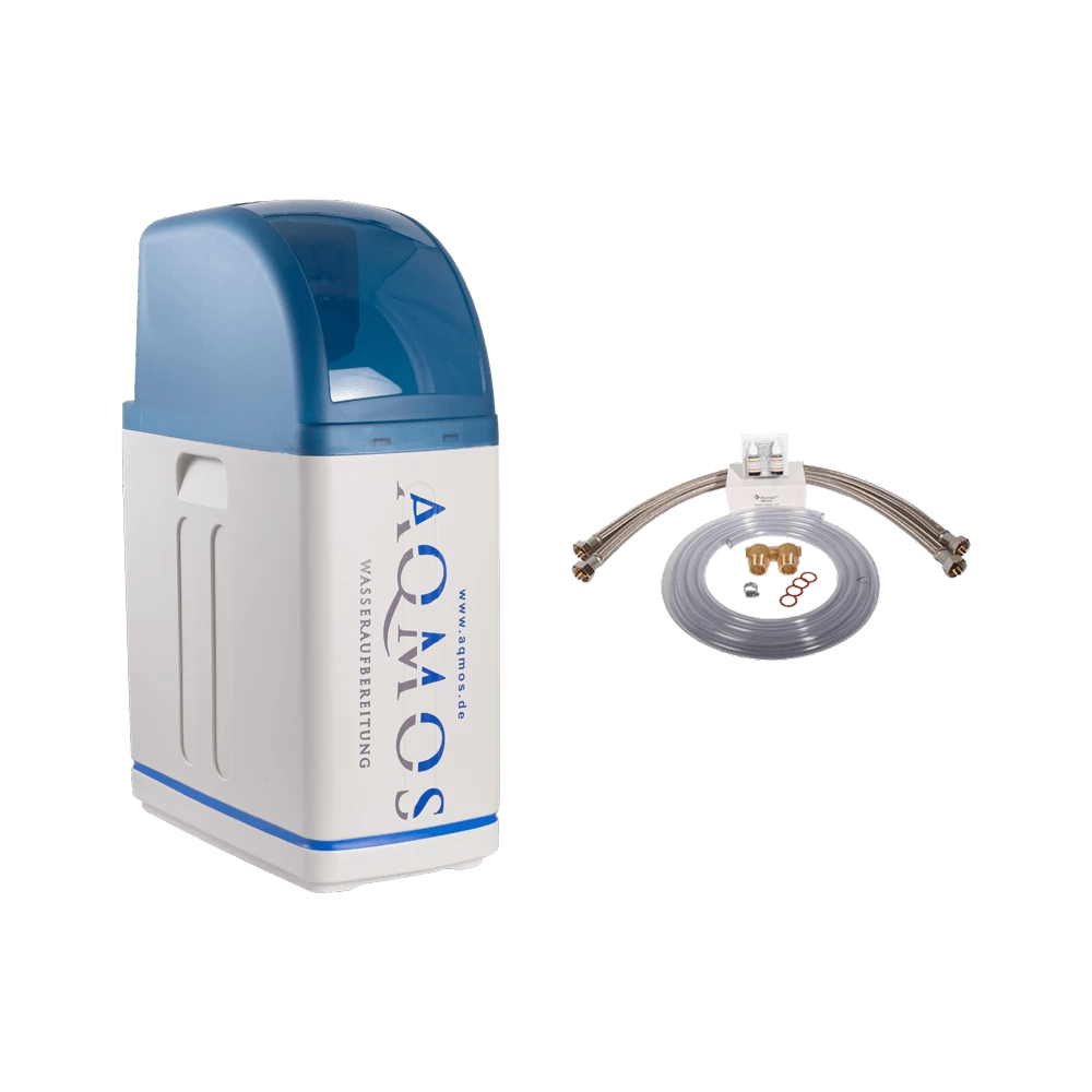 Aqmos Water Softener Aqmos R2D2-32 with Connection Set 1 Inch