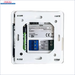 Weiße Thermostat-Backplate mit Batteriefach und Klemmenblock für Raumthermostat Master R.31