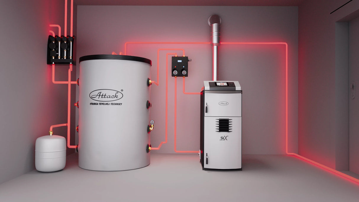 Αεριοποιητής ξύλου 40 kW ATTACK SLX 40 Lambda