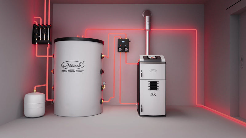 Αεριοποιητής ξύλου 25 kW ATTACK SLX 25 Lambda