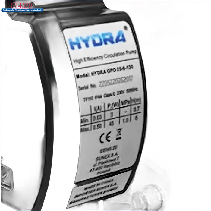 Hydra Hochleistungskreiselpumpe für Solarinstallation im Produkt Solarpumpe 130 mm Hydra GPO 25-6-130