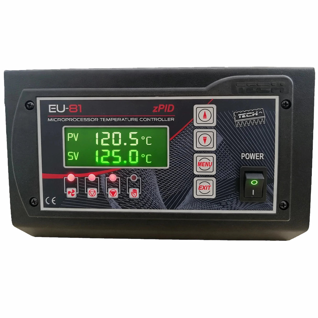 TECH EU - 81 zPID Kesselsteuerung PID Heizungsregler mit Abgassensor - GEMA Shop