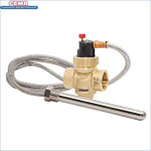 Brass thermostatische Ablaufsicherung mit Sensor für Boiler CW617N, thermische Ablaufsicherung