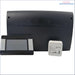 Schwarzes Steuerungspanel mit Display und weißer Wireless-Modul für Gema Control 920 Ecomax