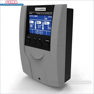 Grauer digitaler Mischventilregler für Witterungsgeführter Heizkreisregler EU-i-1 mit LCD