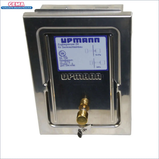 Zugbegrenzer Z4 von Upmann, 130x190mm, für Öl, Gas, Festbrennstoffe ⚙️. Optimale Unterdruckregelung für sichere Anlagen.